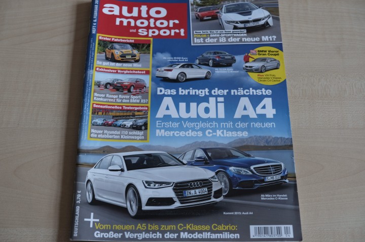 Deckblatt Auto Motor und Sport (04/2014)